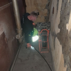 TV inspektion af kloak i Faaborg